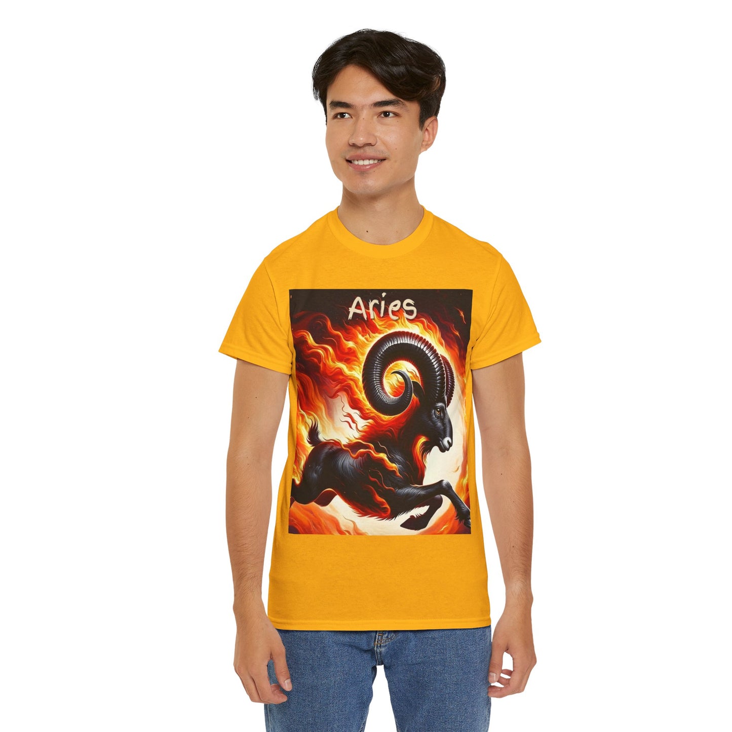 Aries Unisex Heavy Cotton Tee