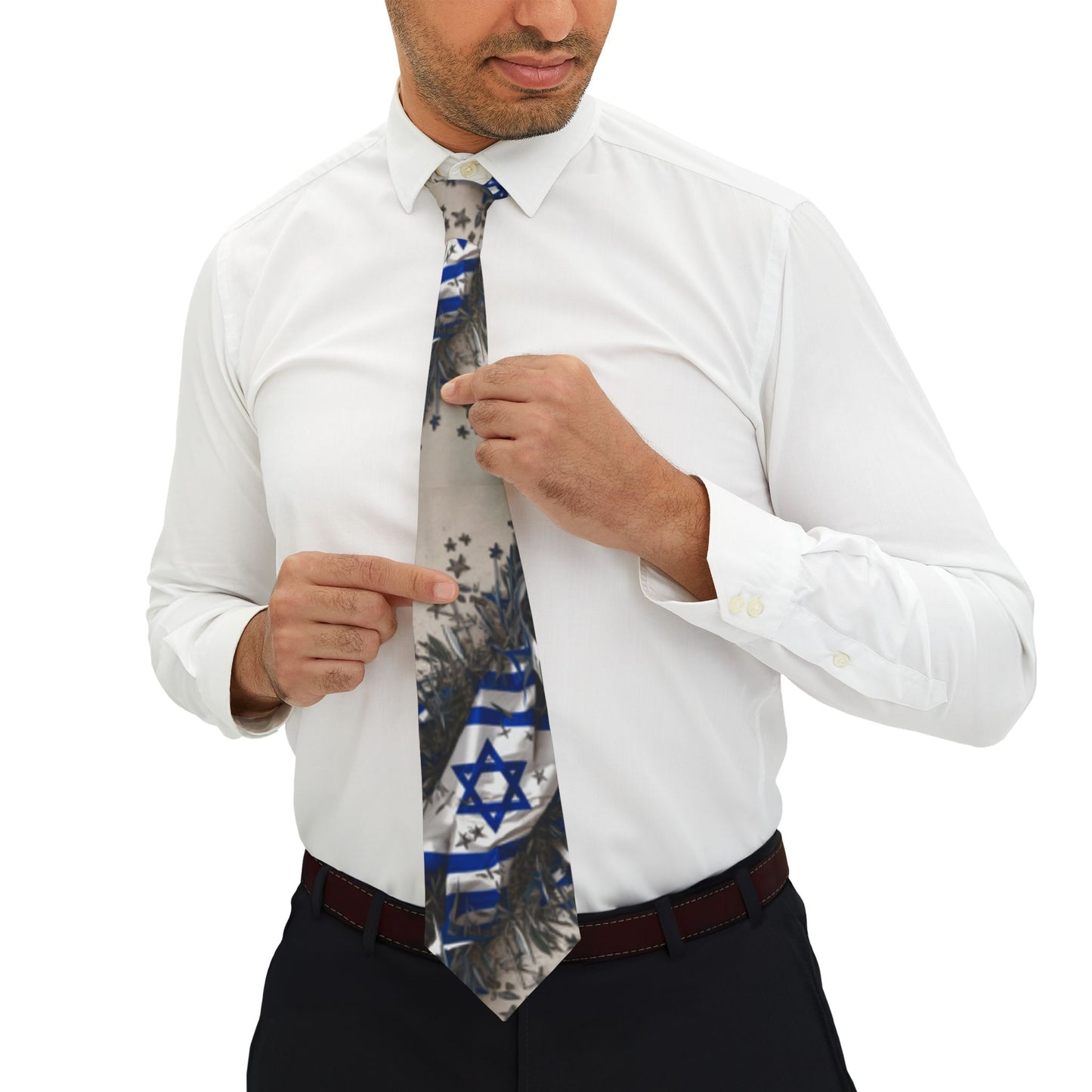 Israeli Flag Necktie
