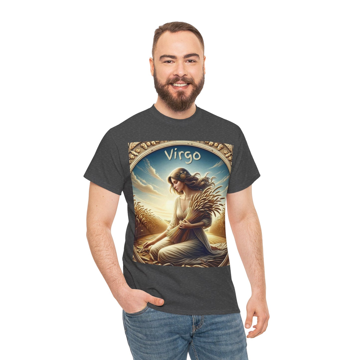 Virgo Unisex Heavy Cotton Tee