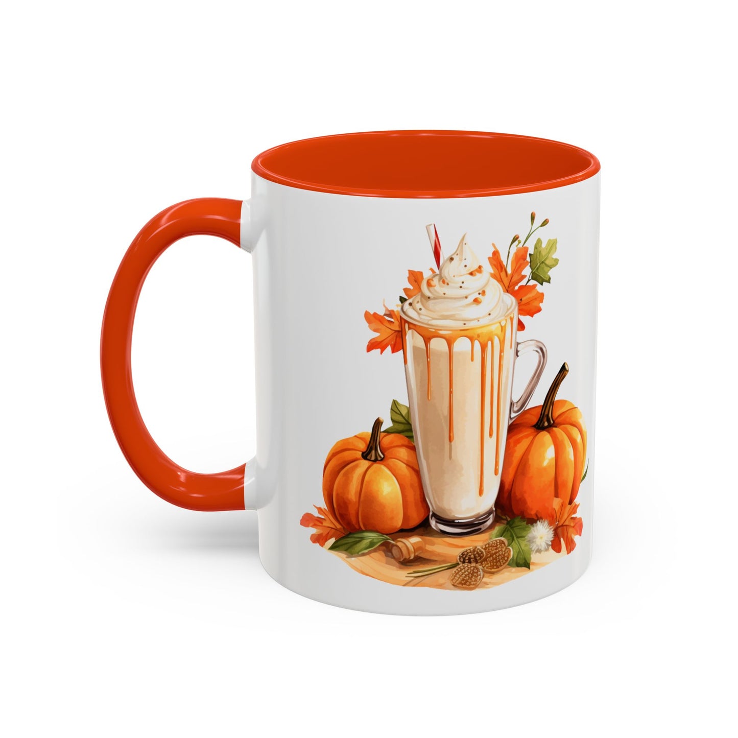 Pumpkin Spice Colorful Mugs, 11oz