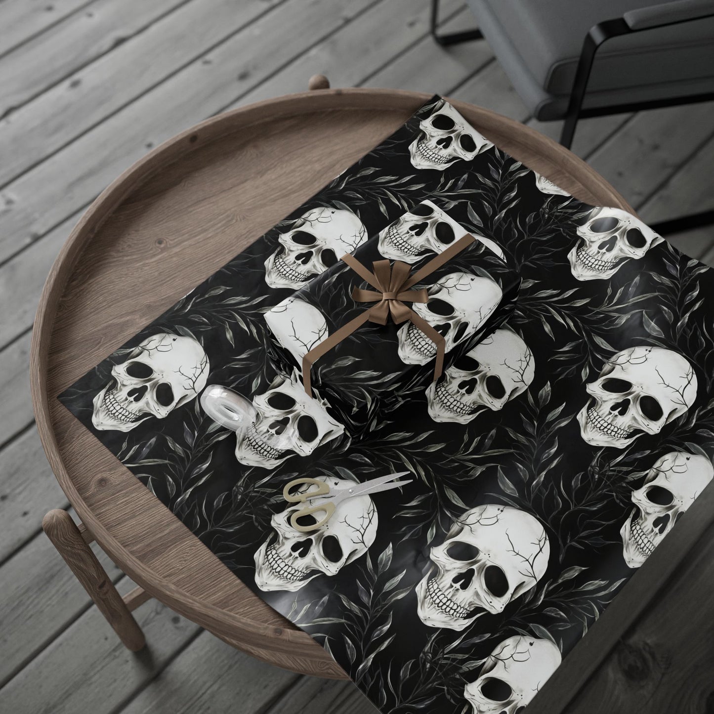 Skull Design Wrapping Papers