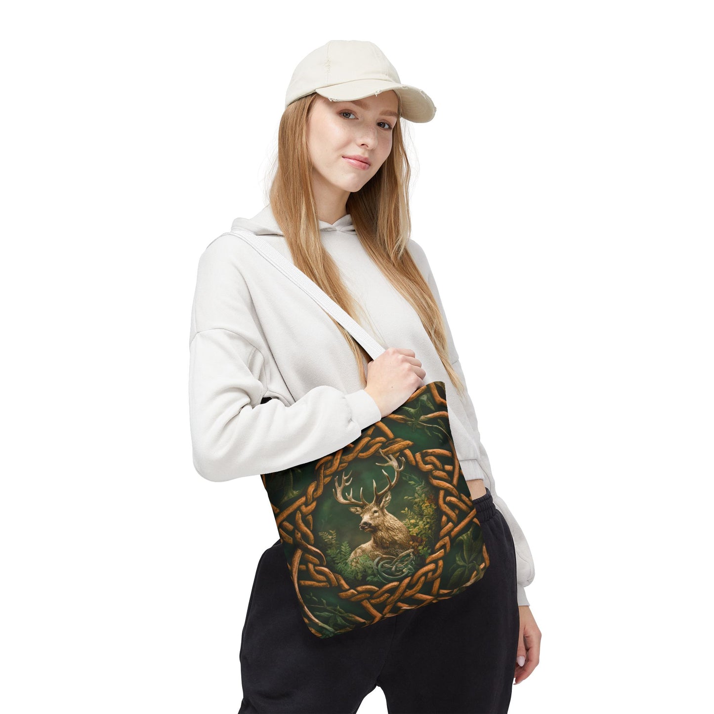 Majestic Stag Tote Bag | Nature-Inspired Eco-Friendly Carryall
