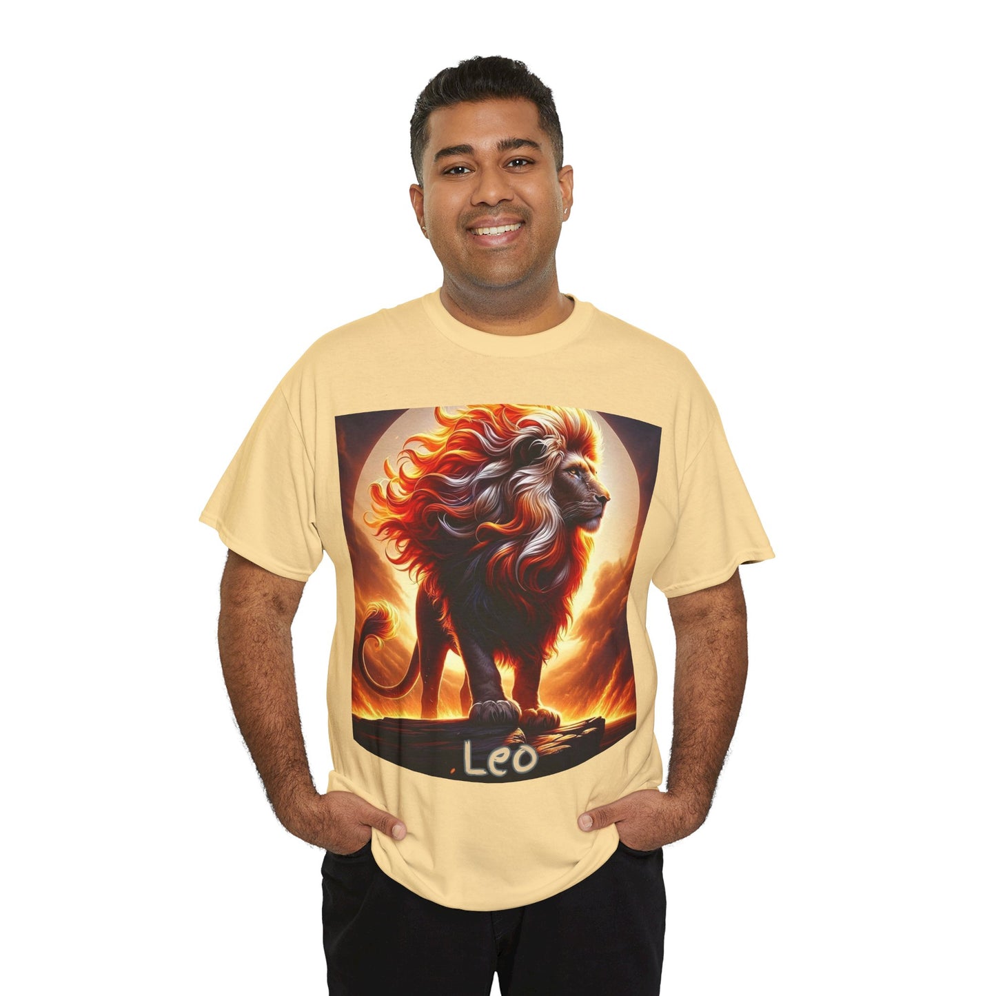 Leo Unisex Heavy Cotton Tee