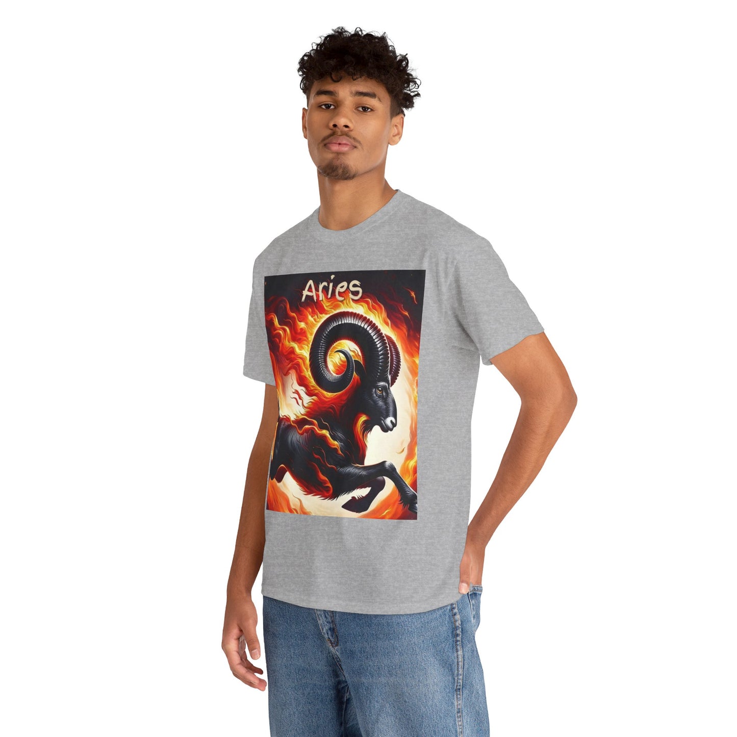 Aries Unisex Heavy Cotton Tee