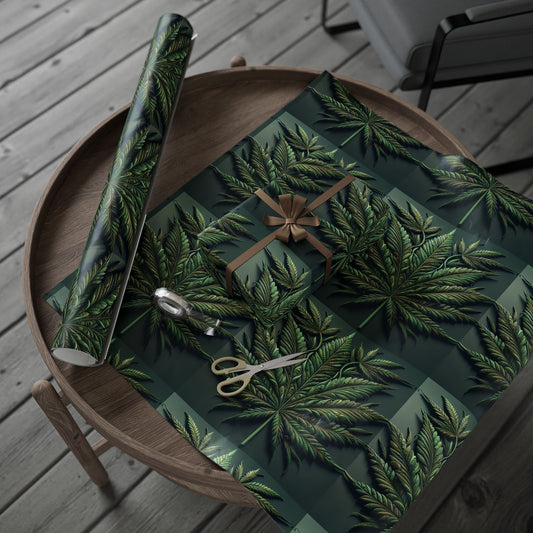 Green Leaf Wrapping Papers