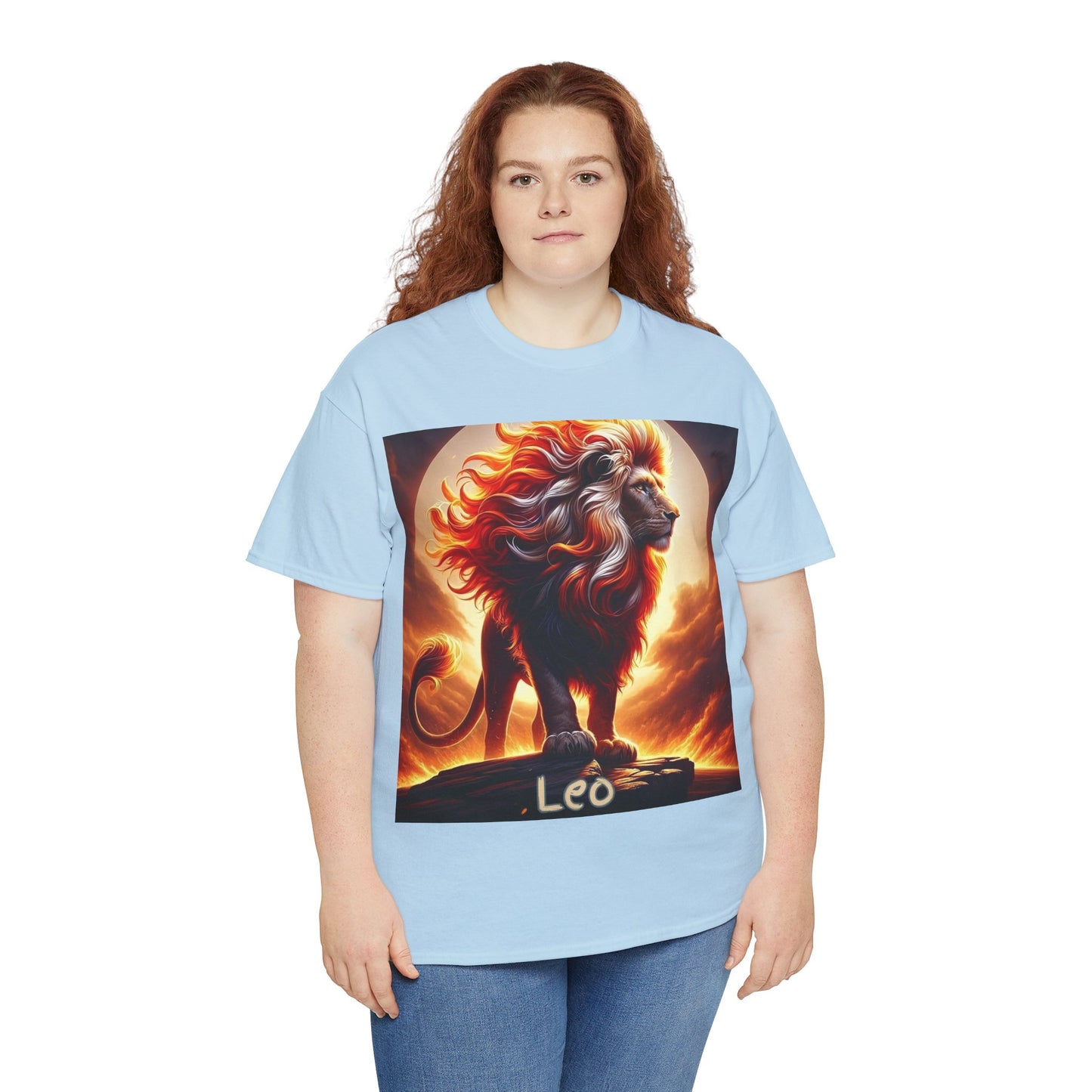 Leo Unisex Heavy Cotton Tee