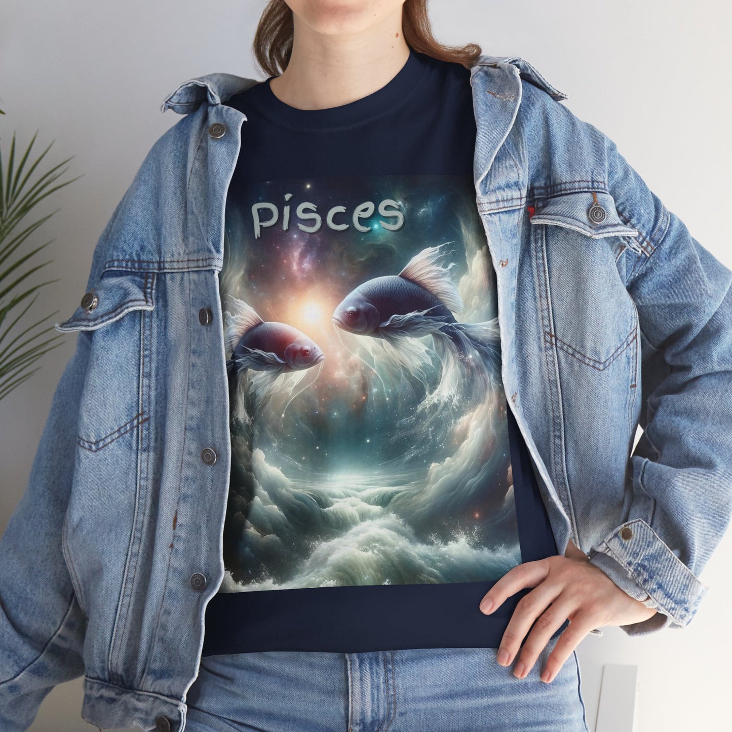 Pisces Unisex Heavy Cotton Tee
