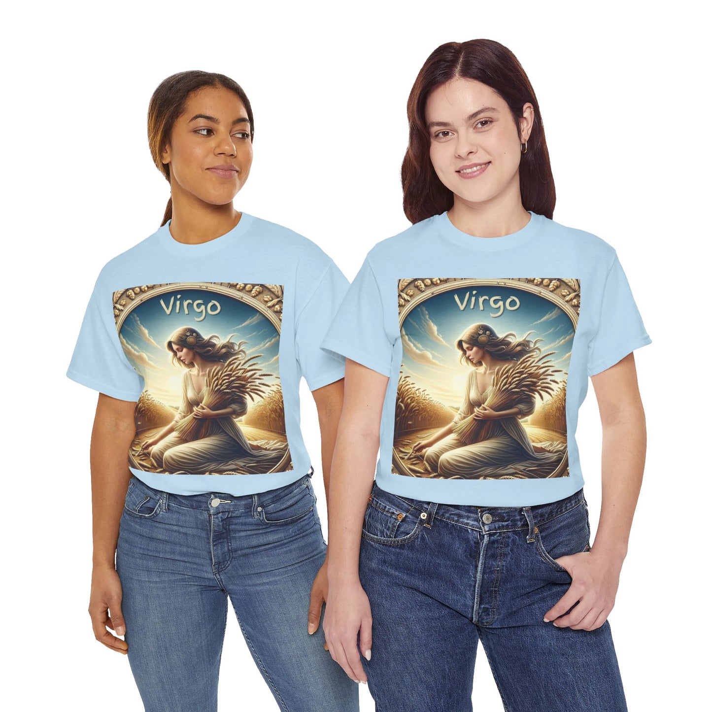 Virgo Unisex Heavy Cotton Tee