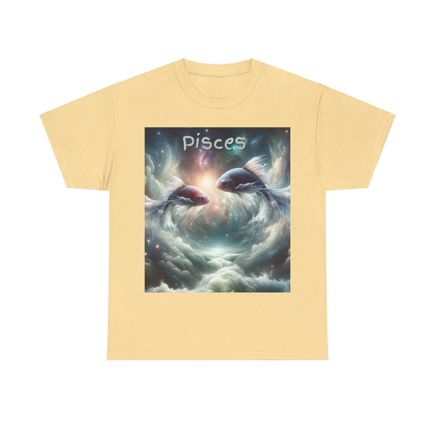 Pisces Unisex Heavy Cotton Tee