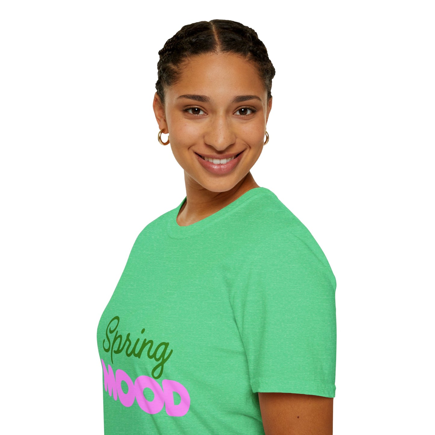 Spring Mood Unisex Softstyle T-Shirt - Casual Graphic Tee for Springtime Celebrations