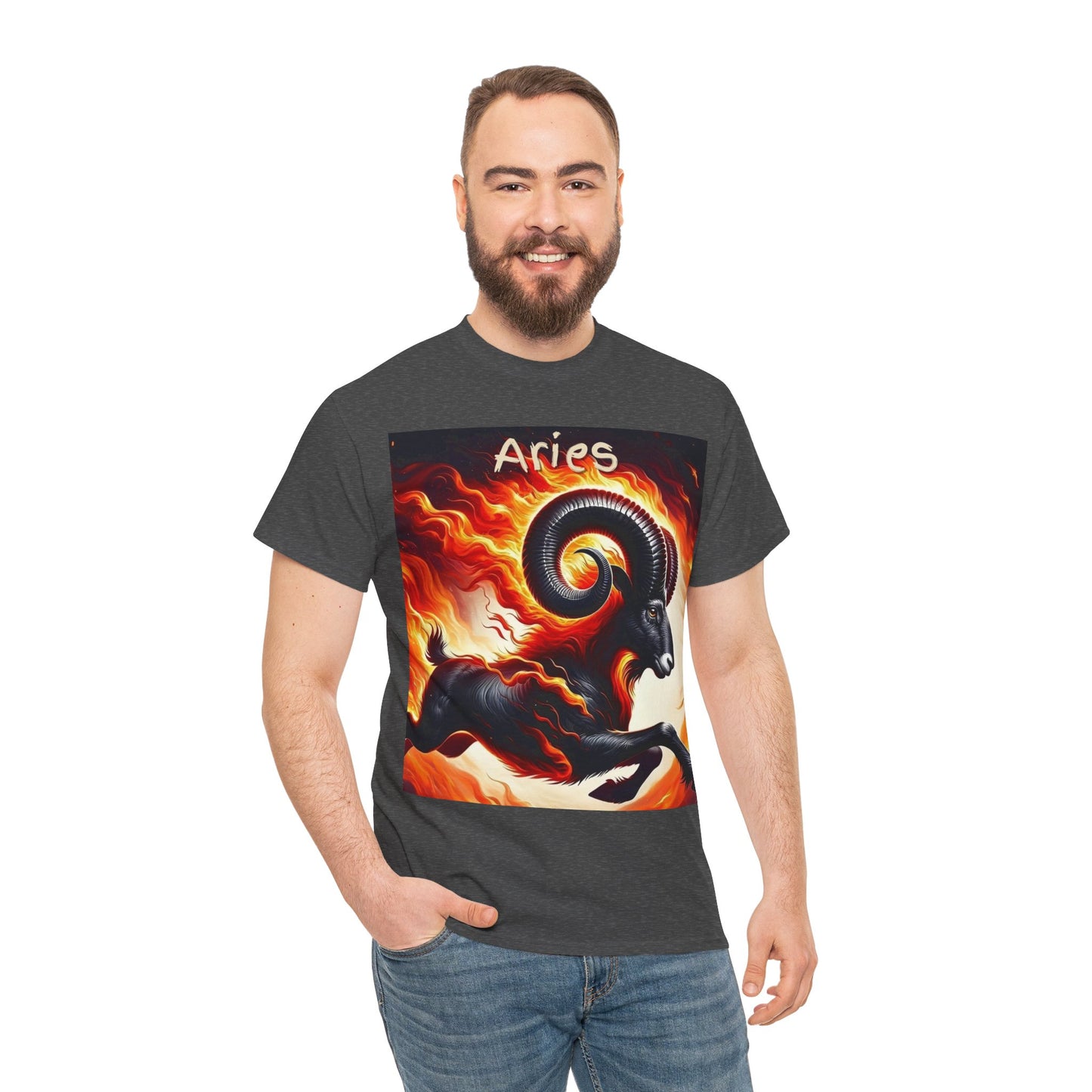 Aries Unisex Heavy Cotton Tee