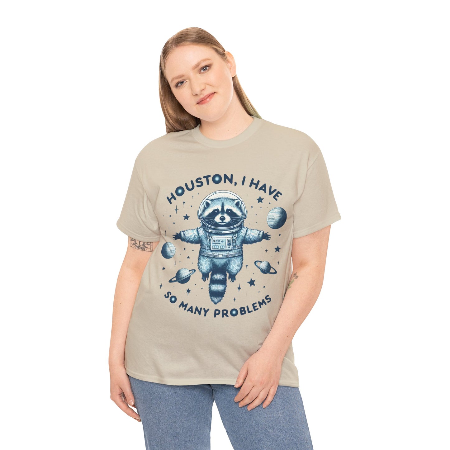 Houston I Have So Many Problems Unisex Heavy Cotton Tee