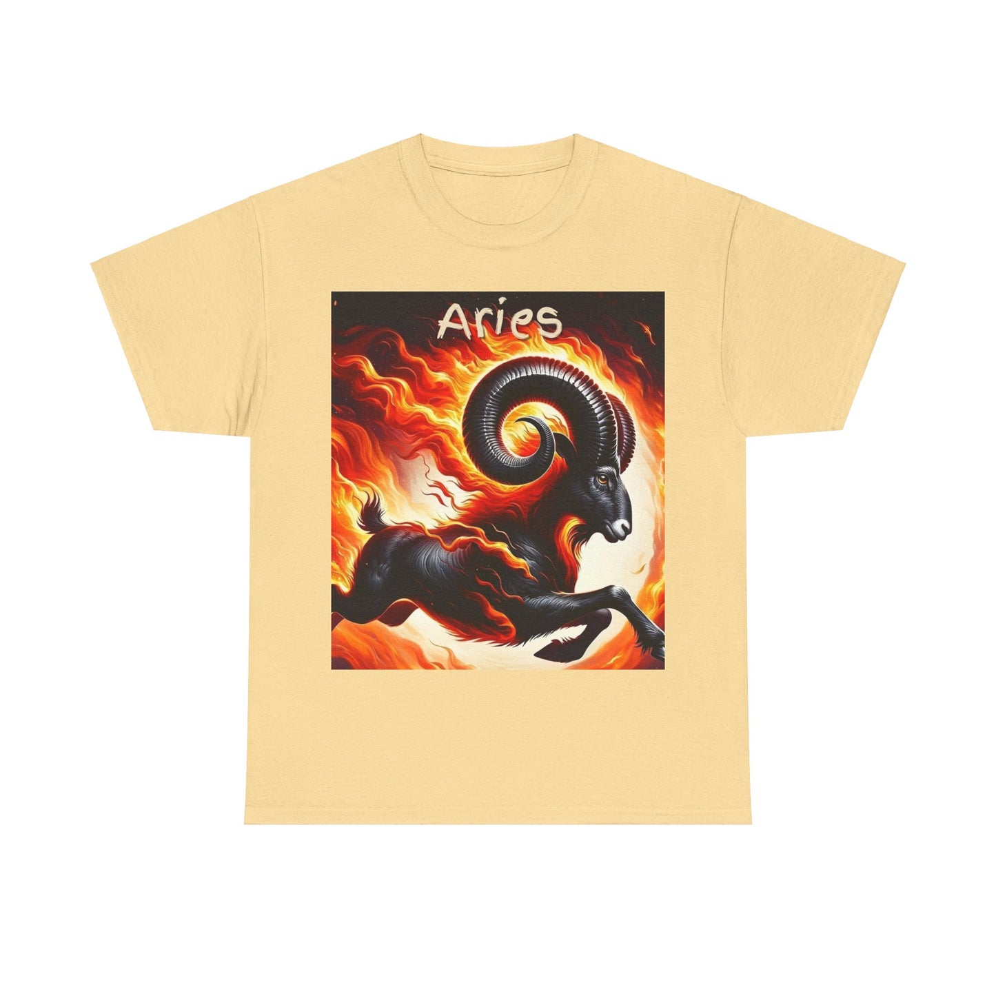 Aries Unisex Heavy Cotton Tee