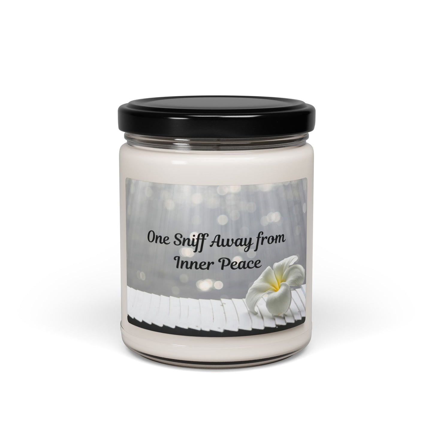 One Sniff Away From Inner Peace Scented Soy Candle, 9oz