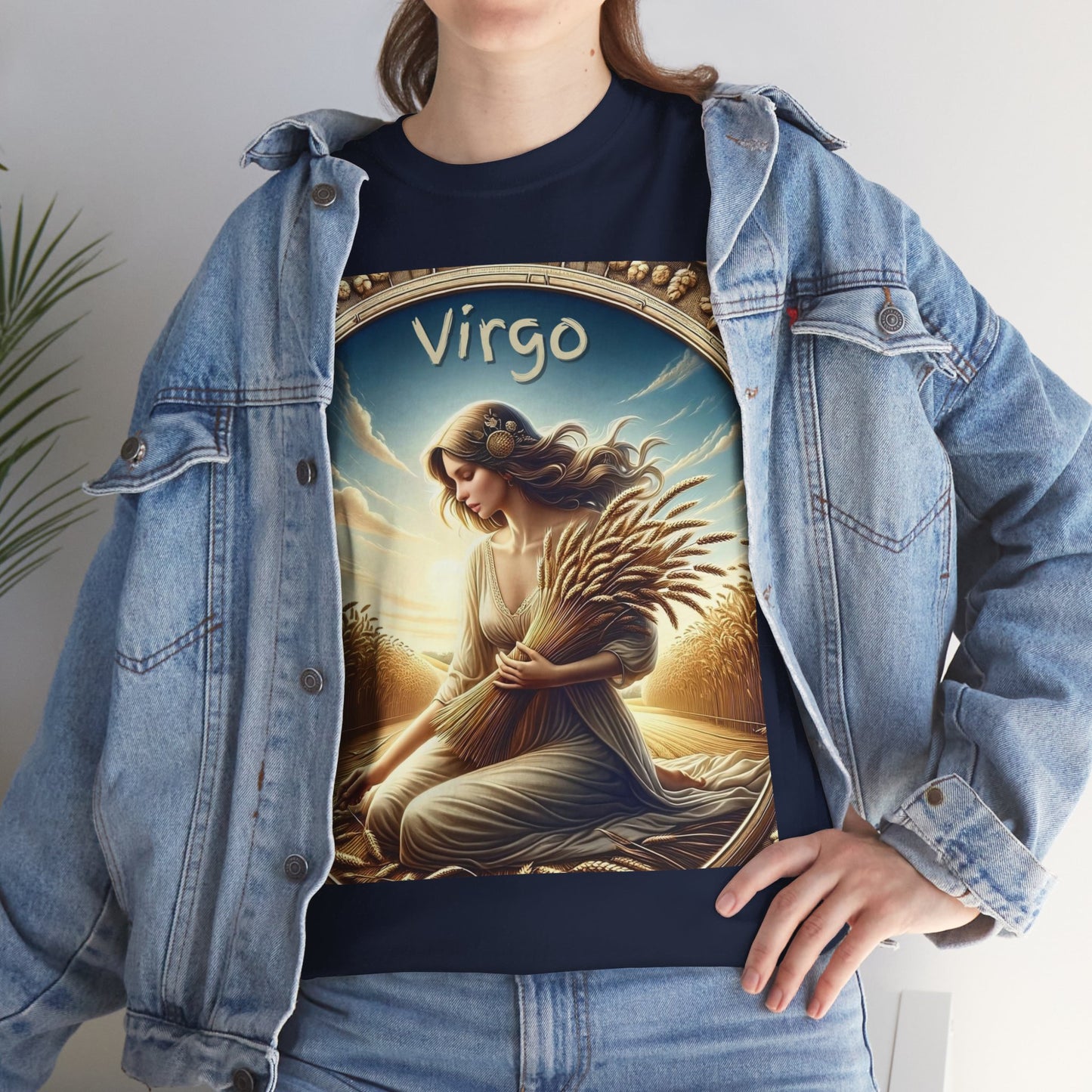 Virgo Unisex Heavy Cotton Tee