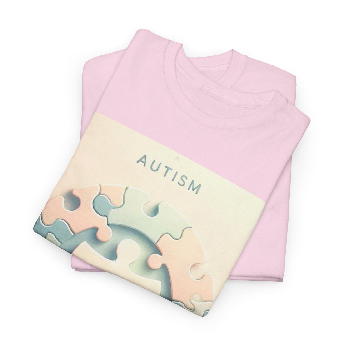 Autism Circle Unisex Heavy Cotton Tee
