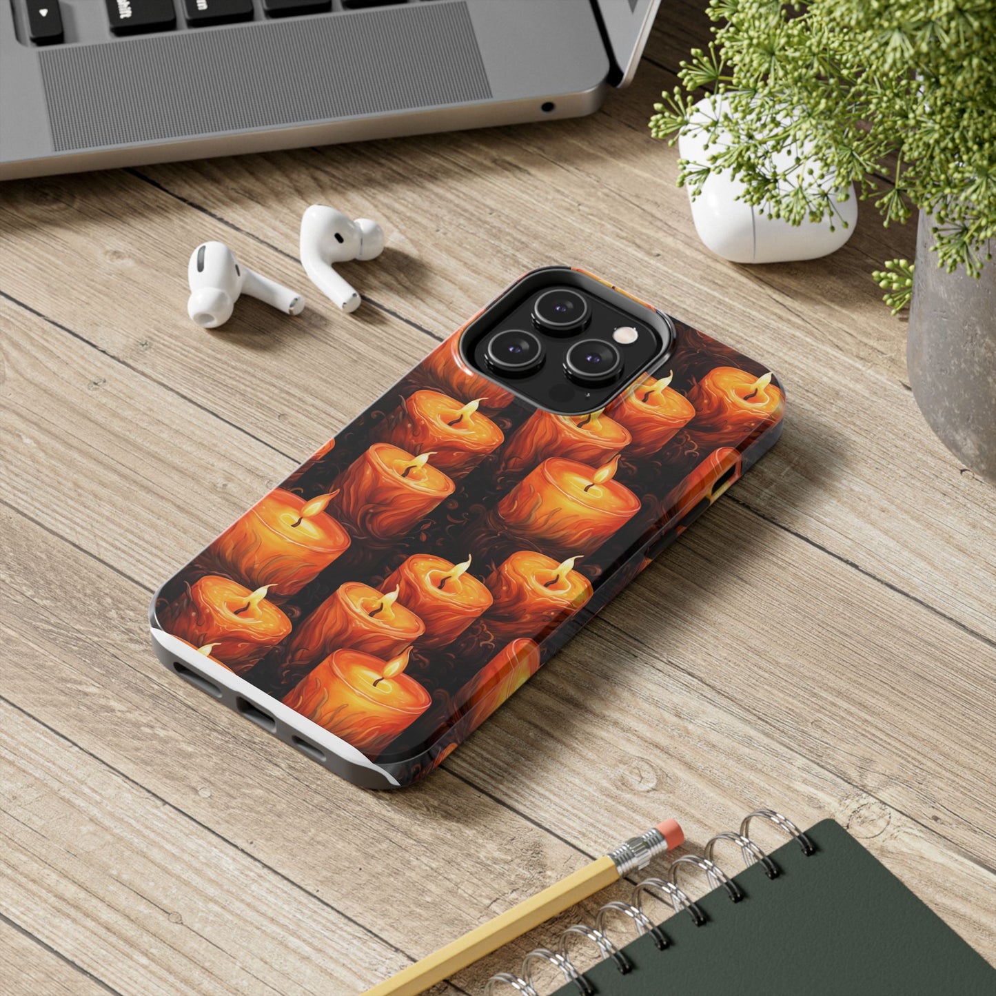 Halloween Candles Tough Phone Cases
