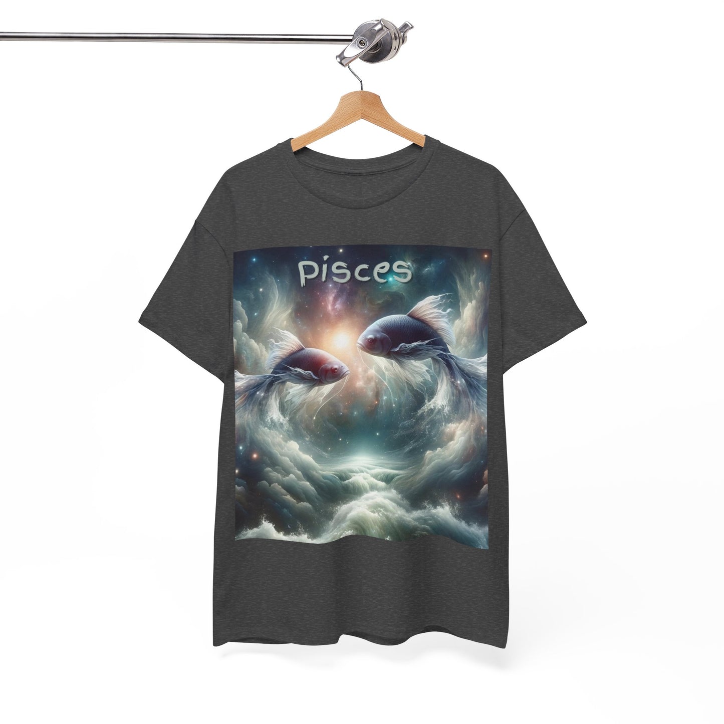 Pisces Unisex Heavy Cotton Tee