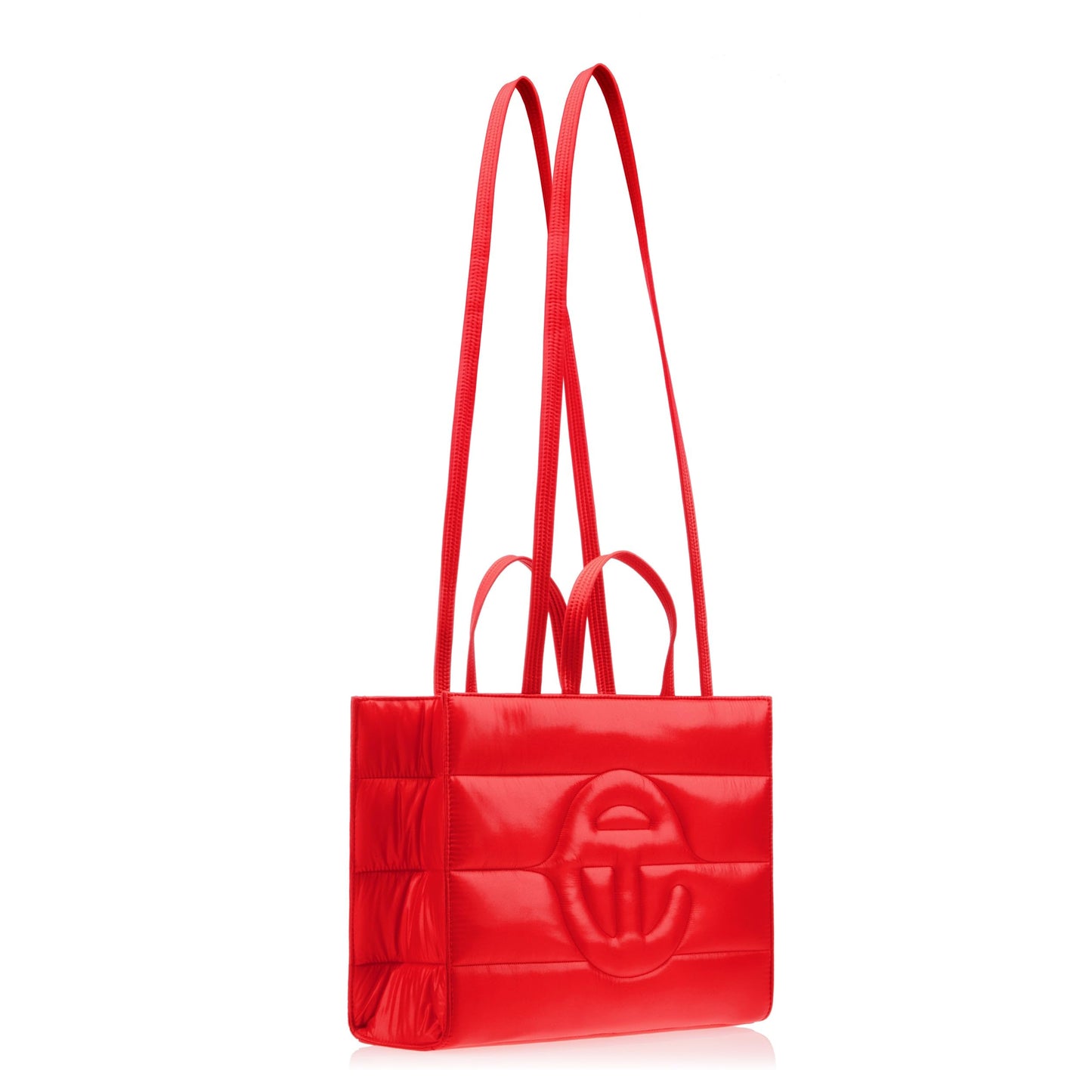 TELFAR Medium Puff Shopper - Red