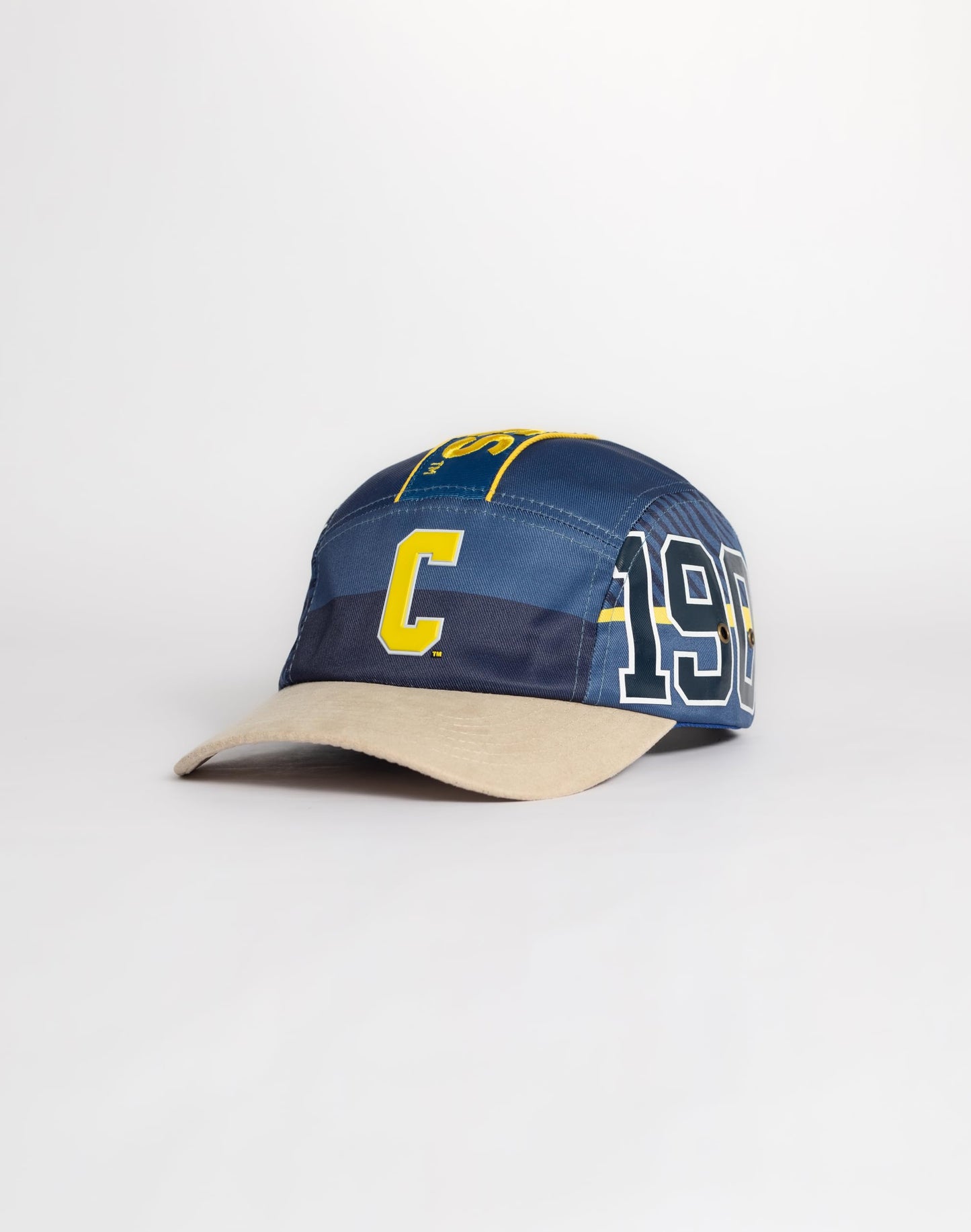 Dungeon Forward - The Yard - HBCU Crowns - Original Tan Brim Hat (Medium/Large Coppin State University)