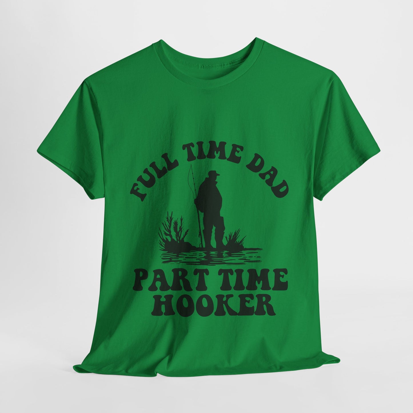 Full Time Dad Unisex Heavy Cotton Tee