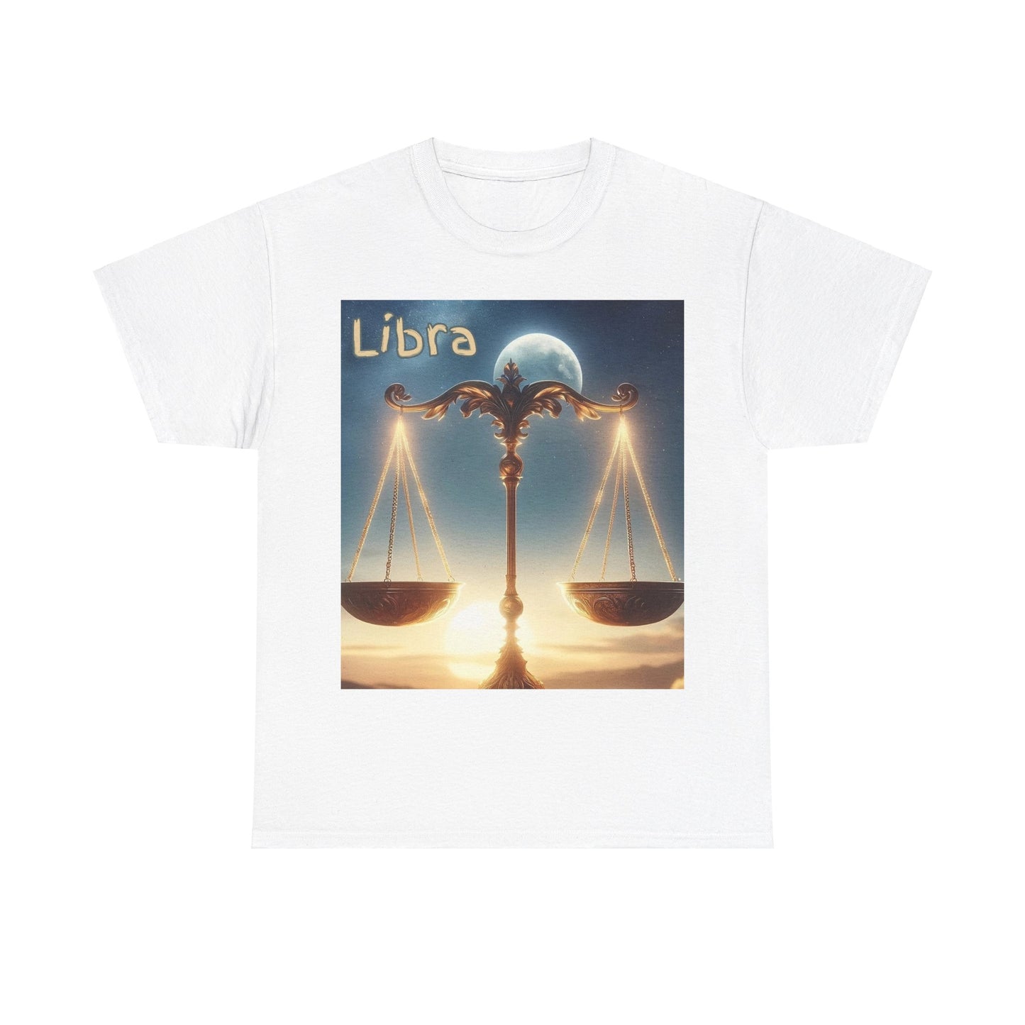 Libra Unisex Heavy Cotton Tee
