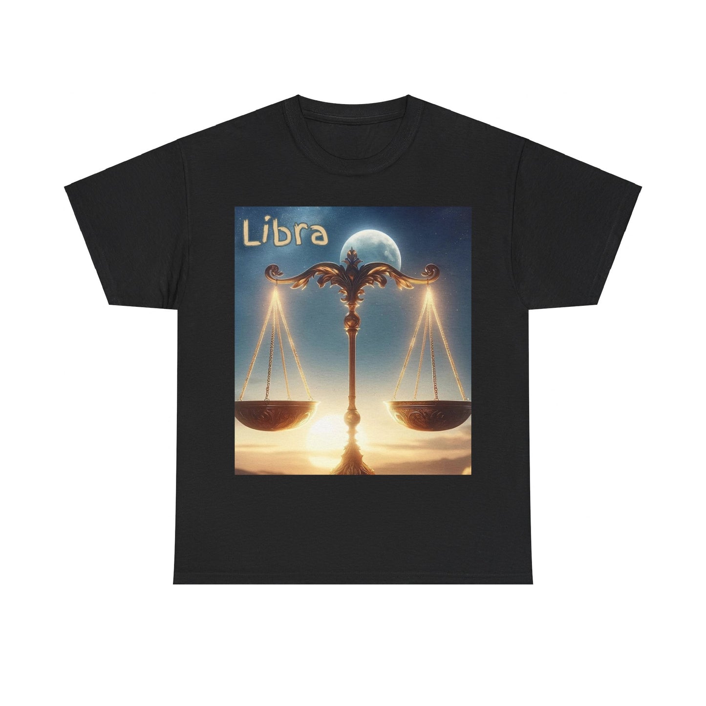 Libra Unisex Heavy Cotton Tee