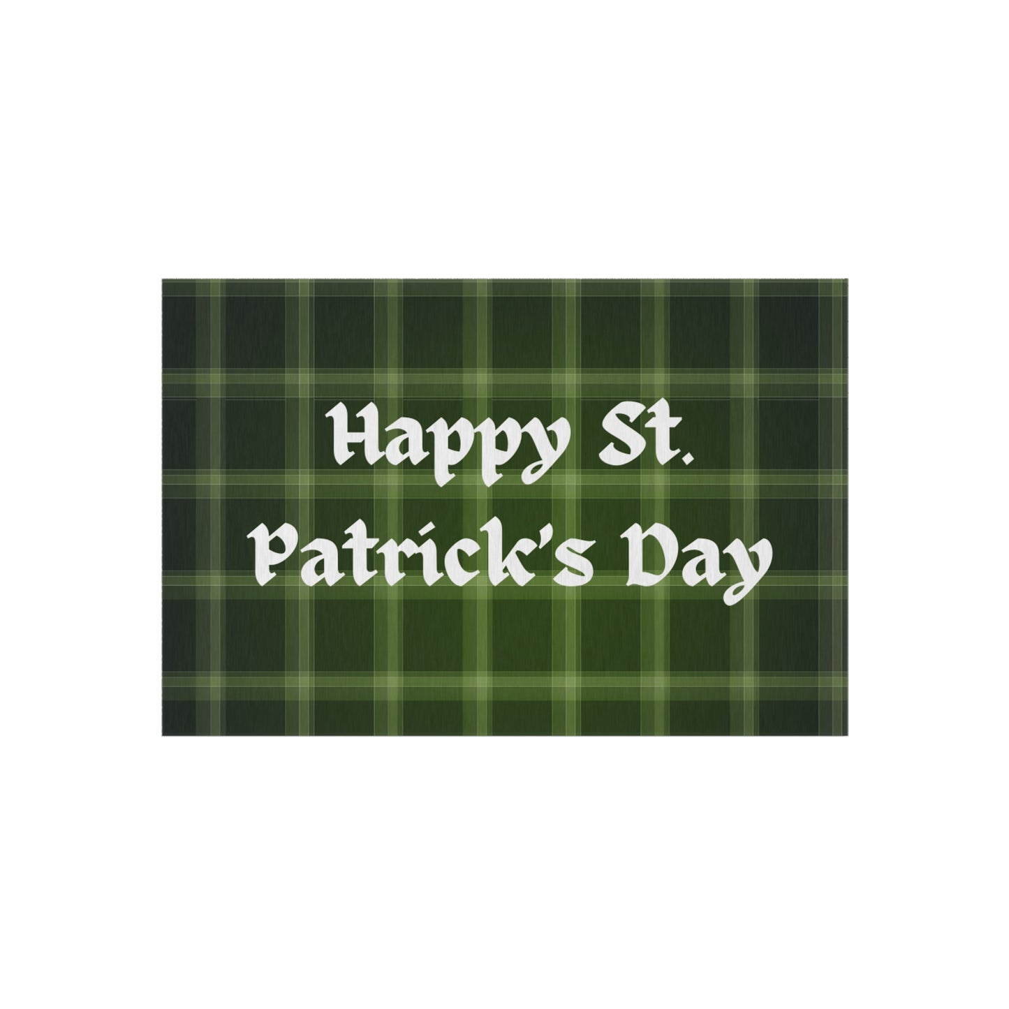 St. Patrick's Day Outdoor Rug - Happy Celebration Decor