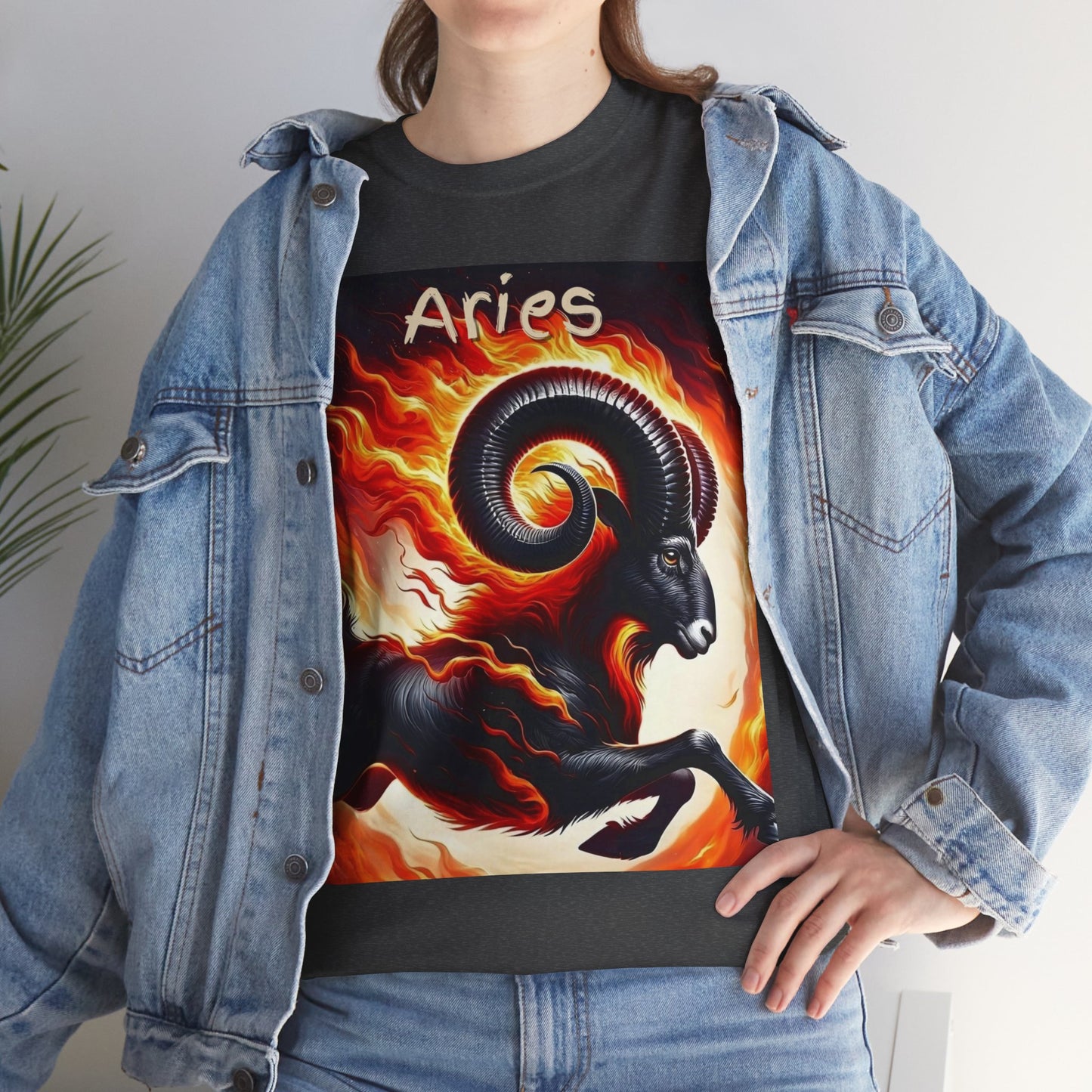 Aries Unisex Heavy Cotton Tee
