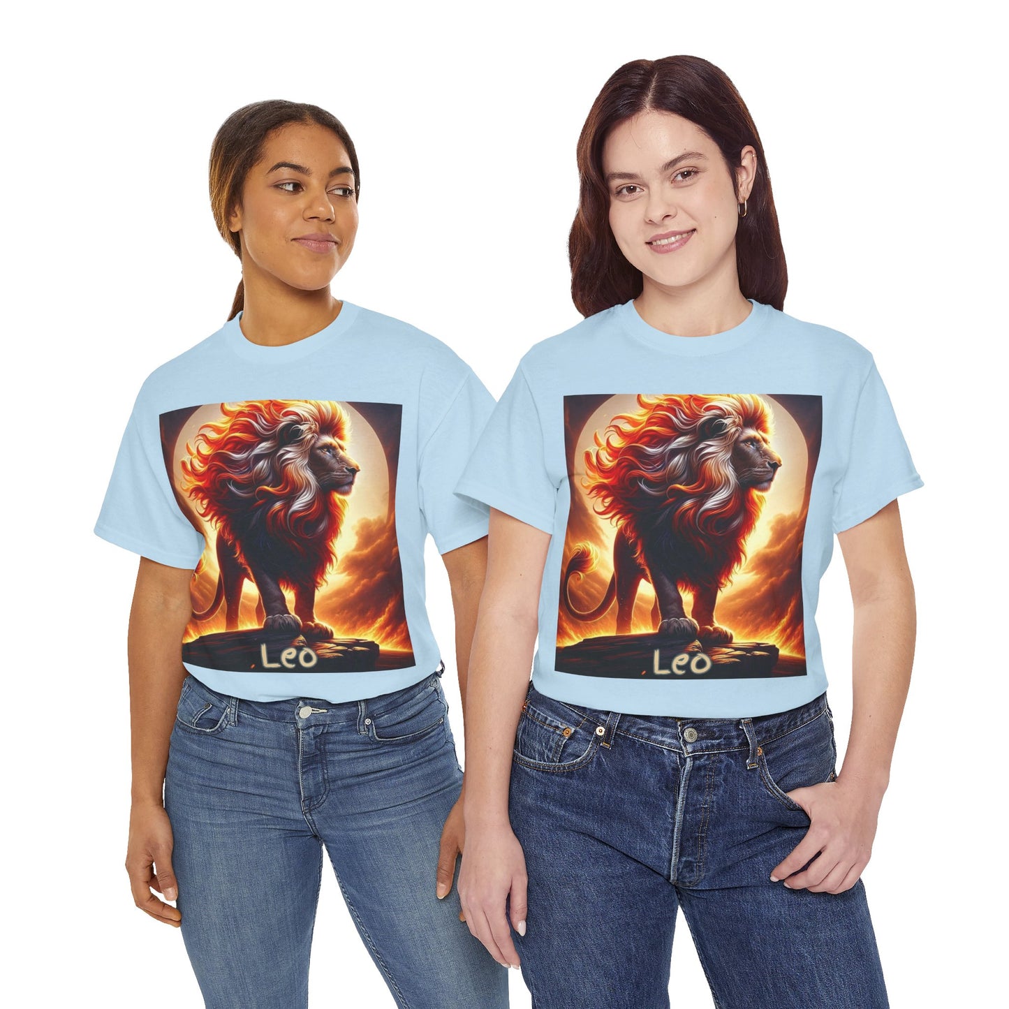 Leo Unisex Heavy Cotton Tee