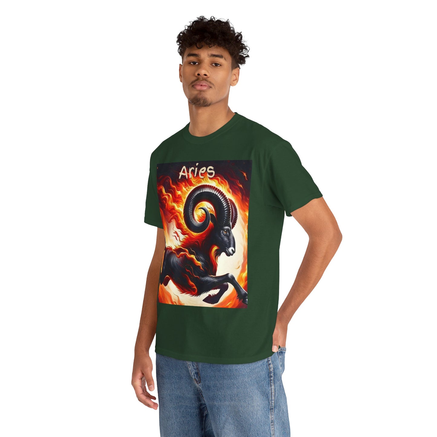 Aries Unisex Heavy Cotton Tee