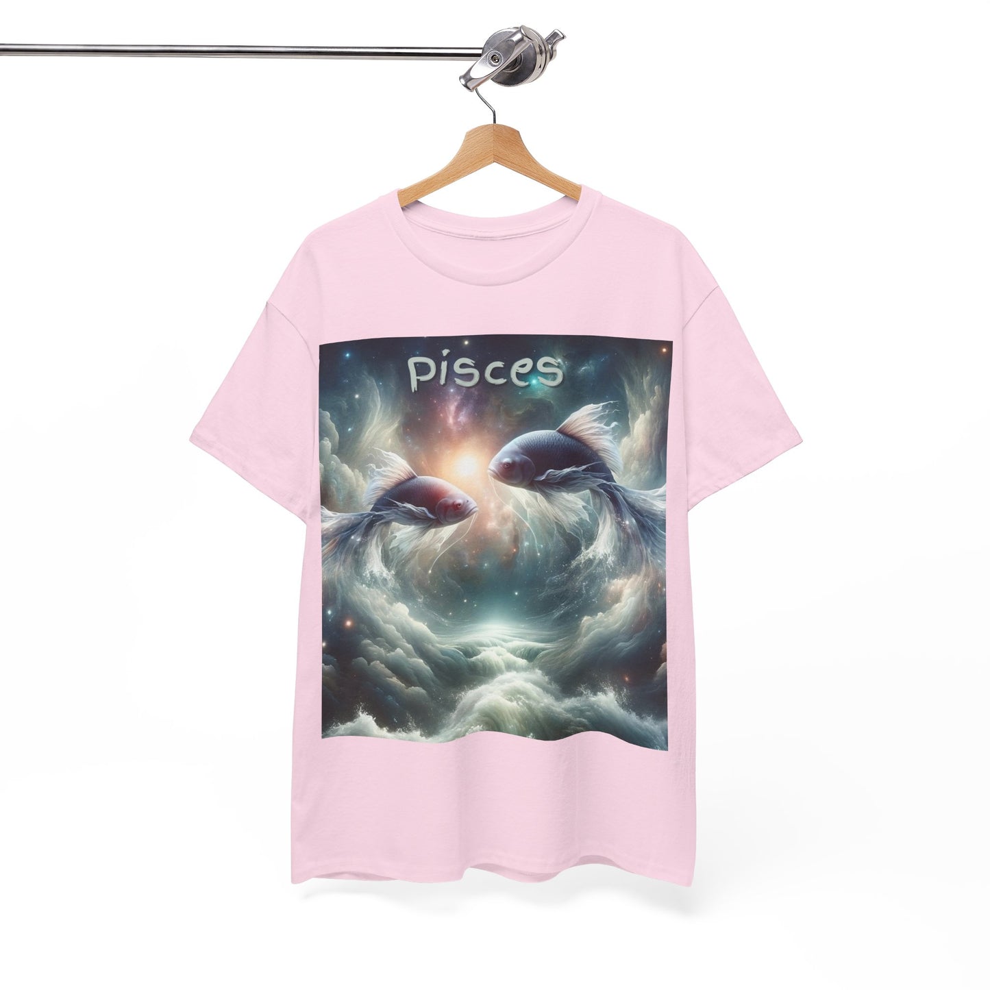 Pisces Unisex Heavy Cotton Tee