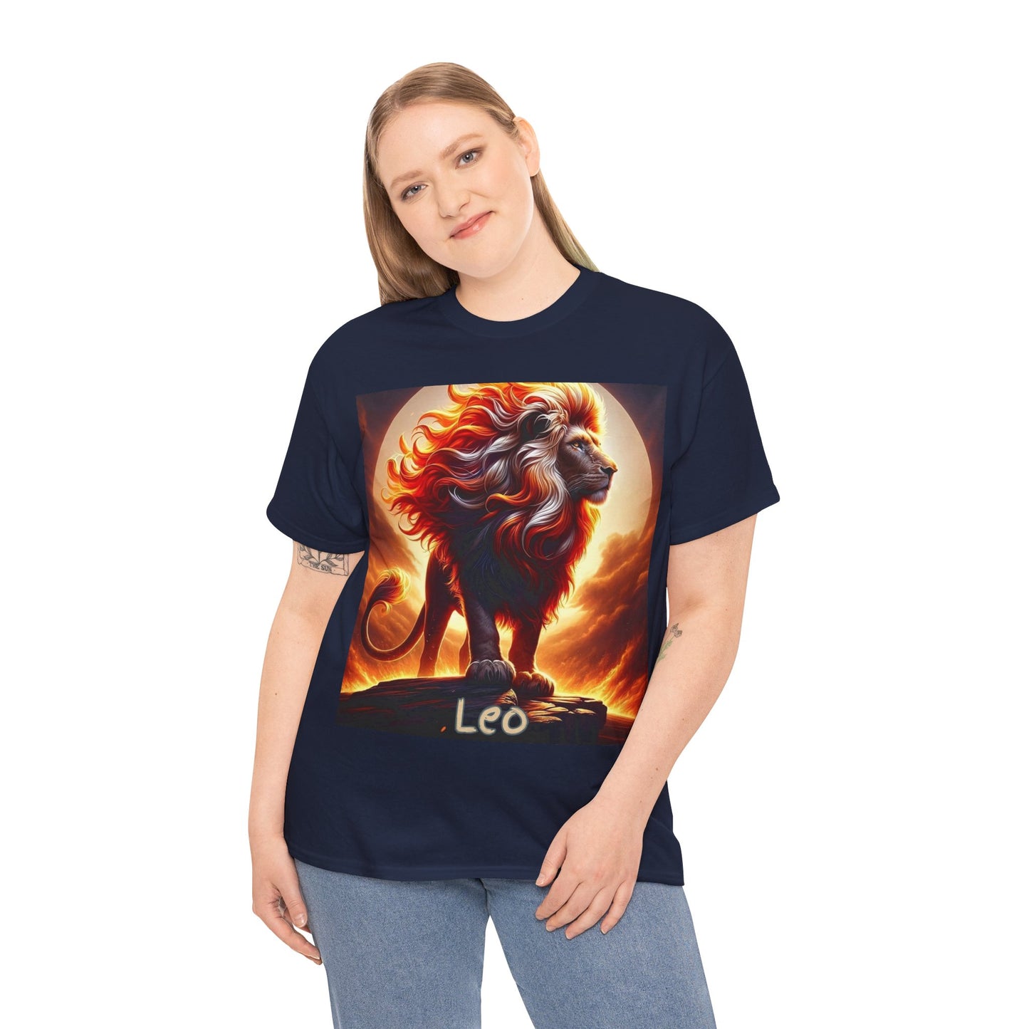 Leo Unisex Heavy Cotton Tee