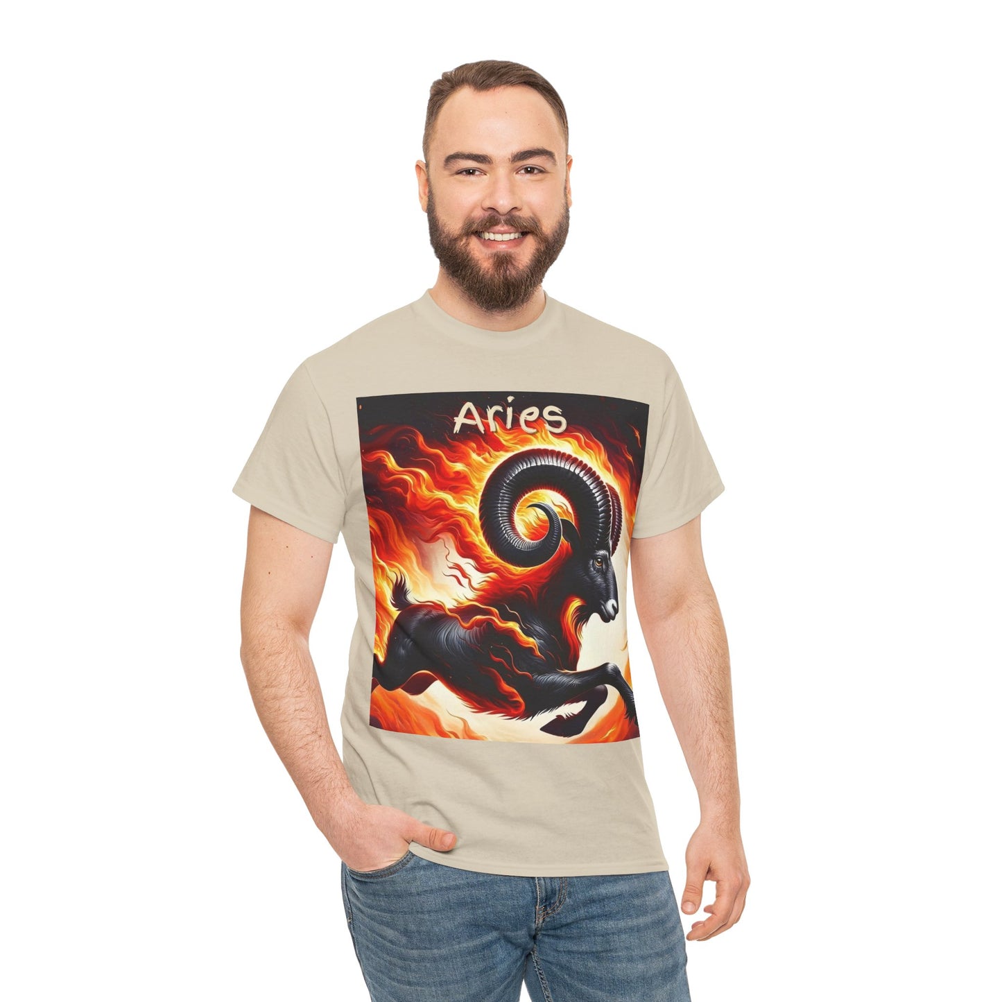 Aries Unisex Heavy Cotton Tee