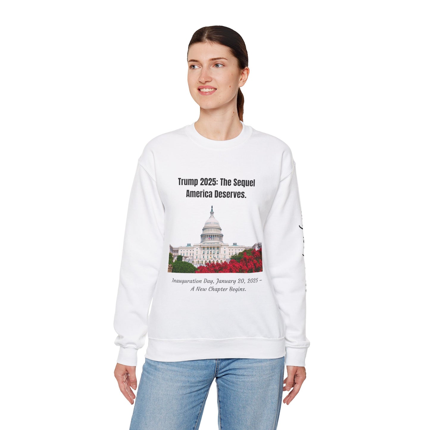 Trump 2025: The Sequel Inauguration 2025 Unisex Heavy Blend™ Crewneck Sweatshirt