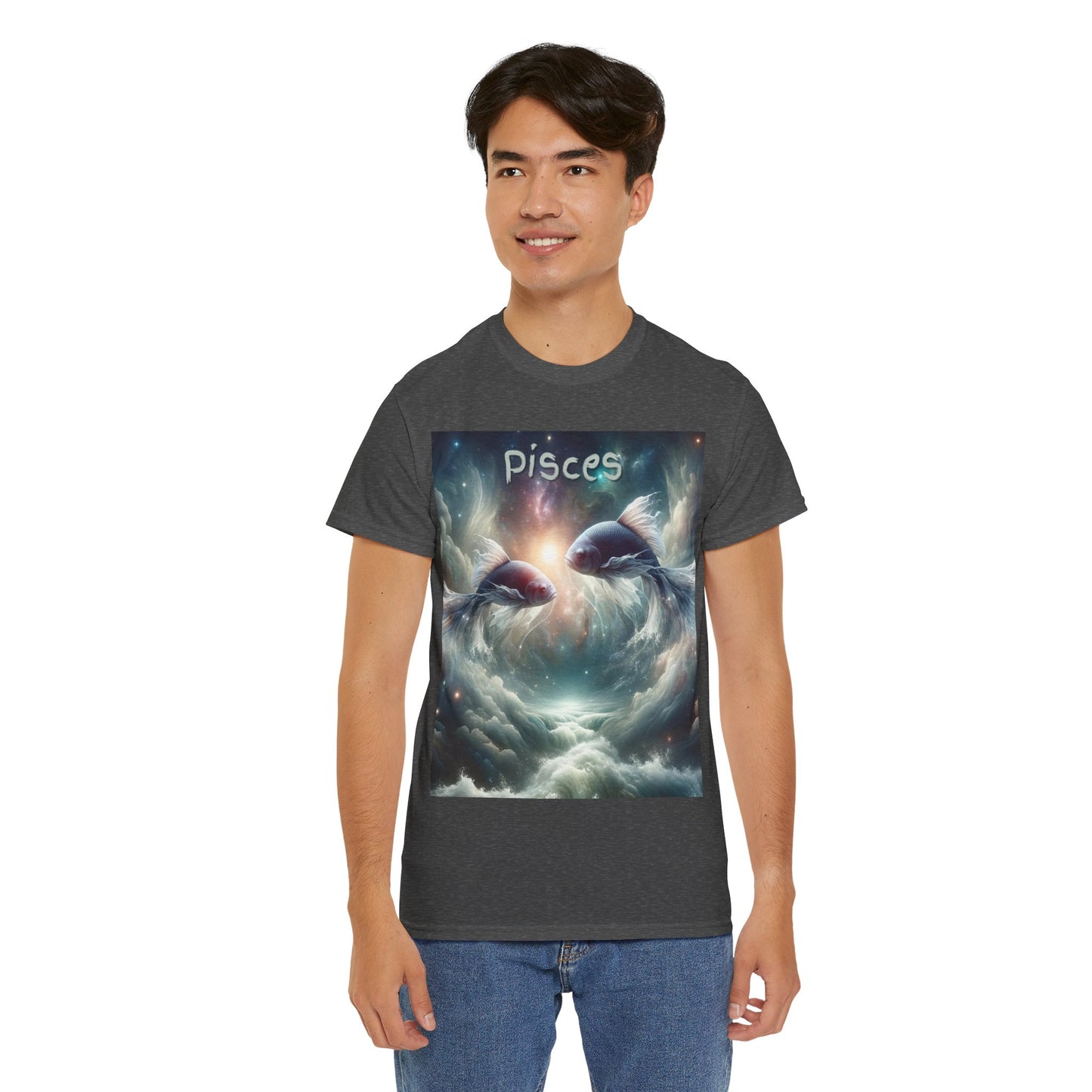 Pisces Unisex Heavy Cotton Tee
