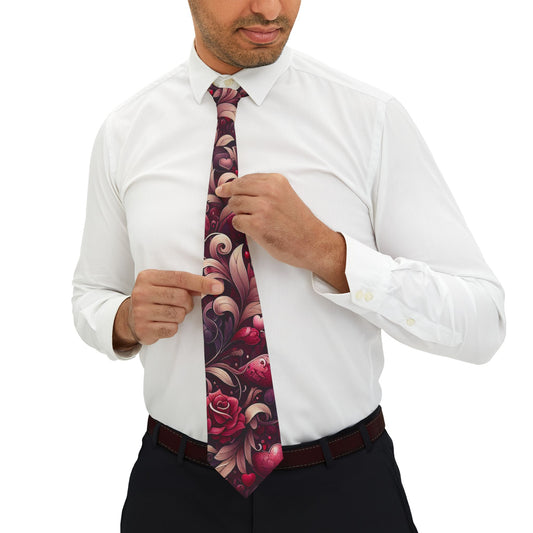 Red Hearts Necktie