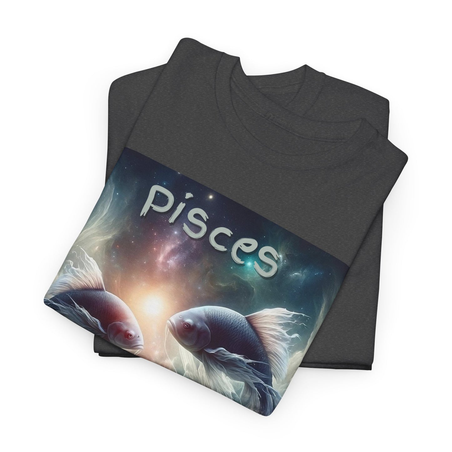 Pisces Unisex Heavy Cotton Tee