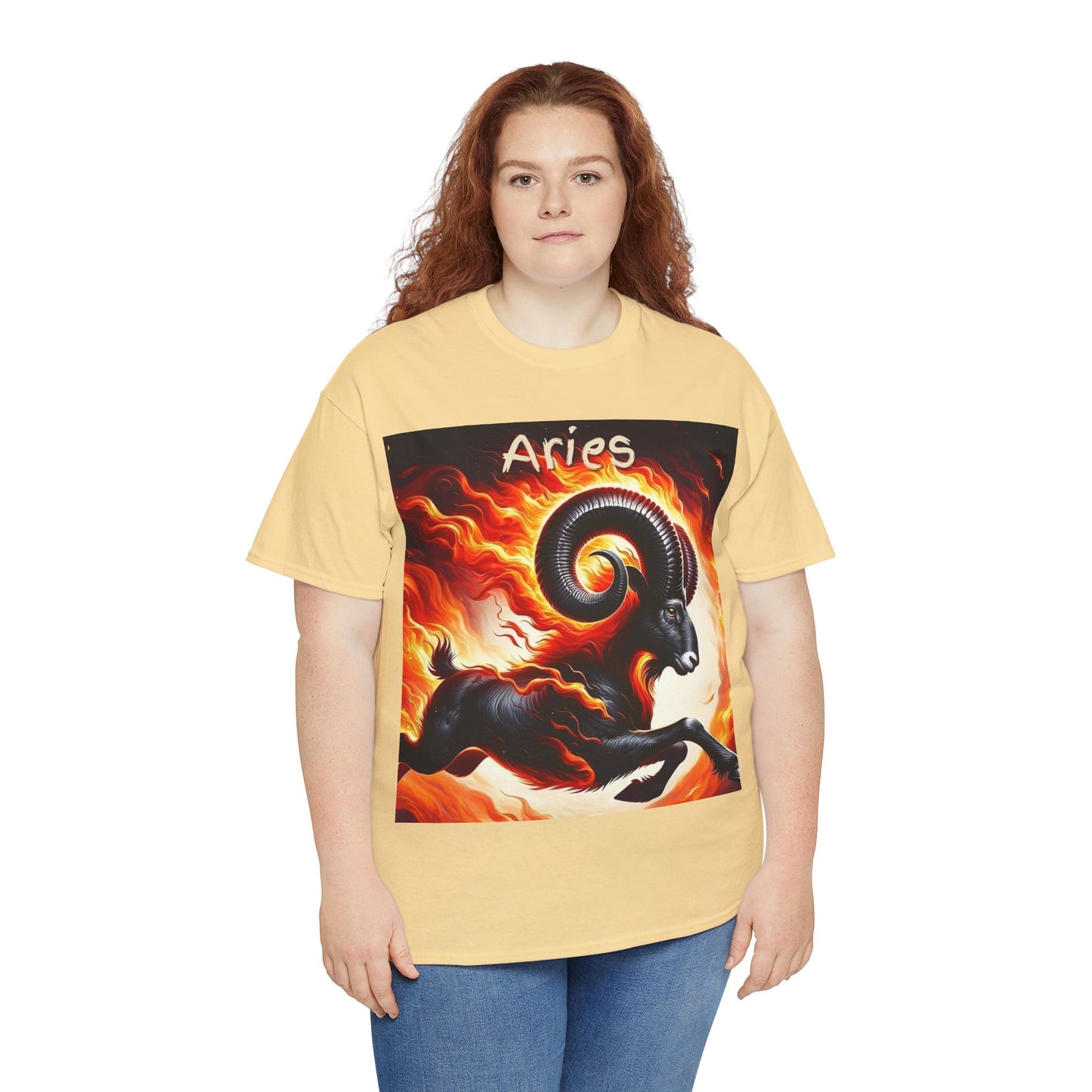 Aries Unisex Heavy Cotton Tee