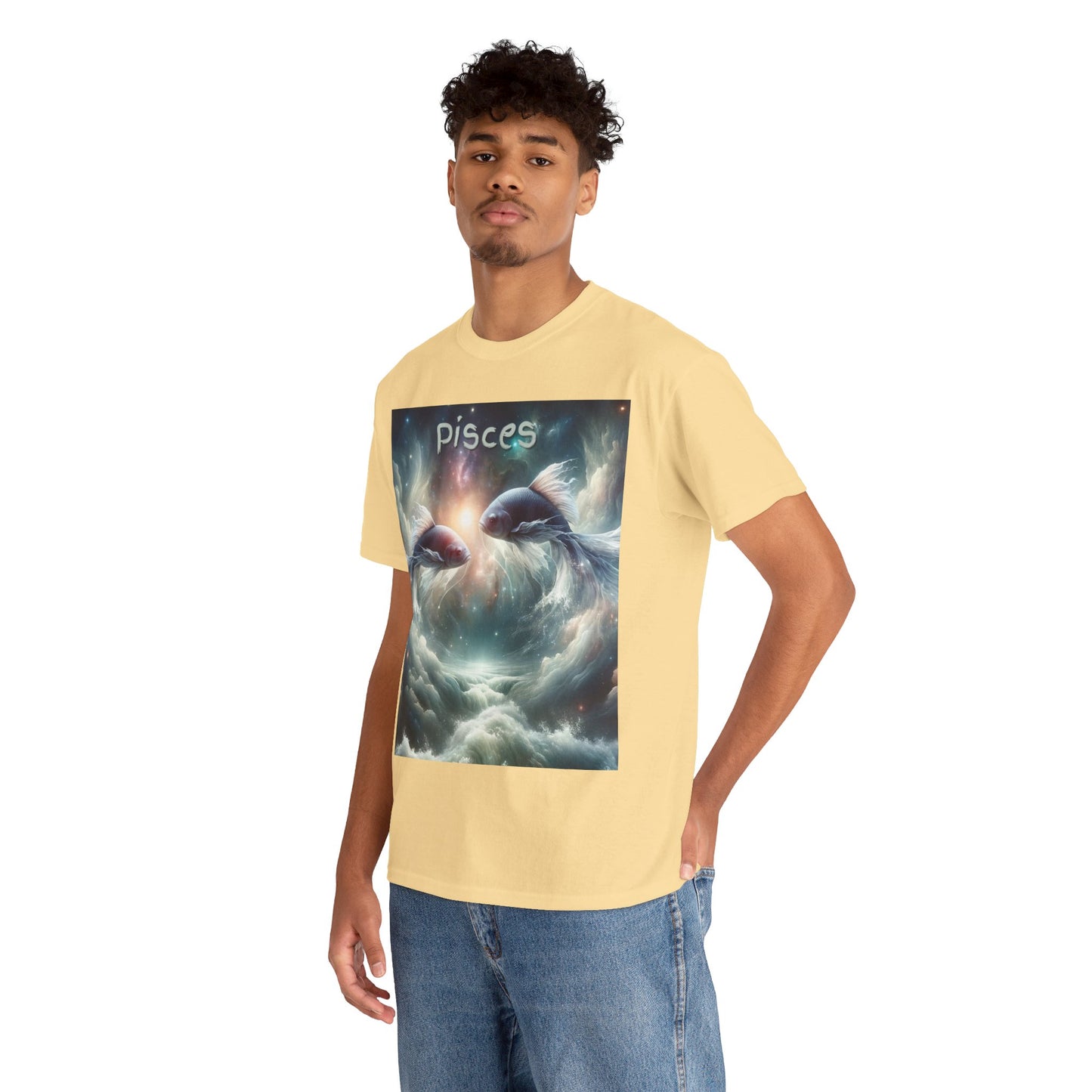 Pisces Unisex Heavy Cotton Tee