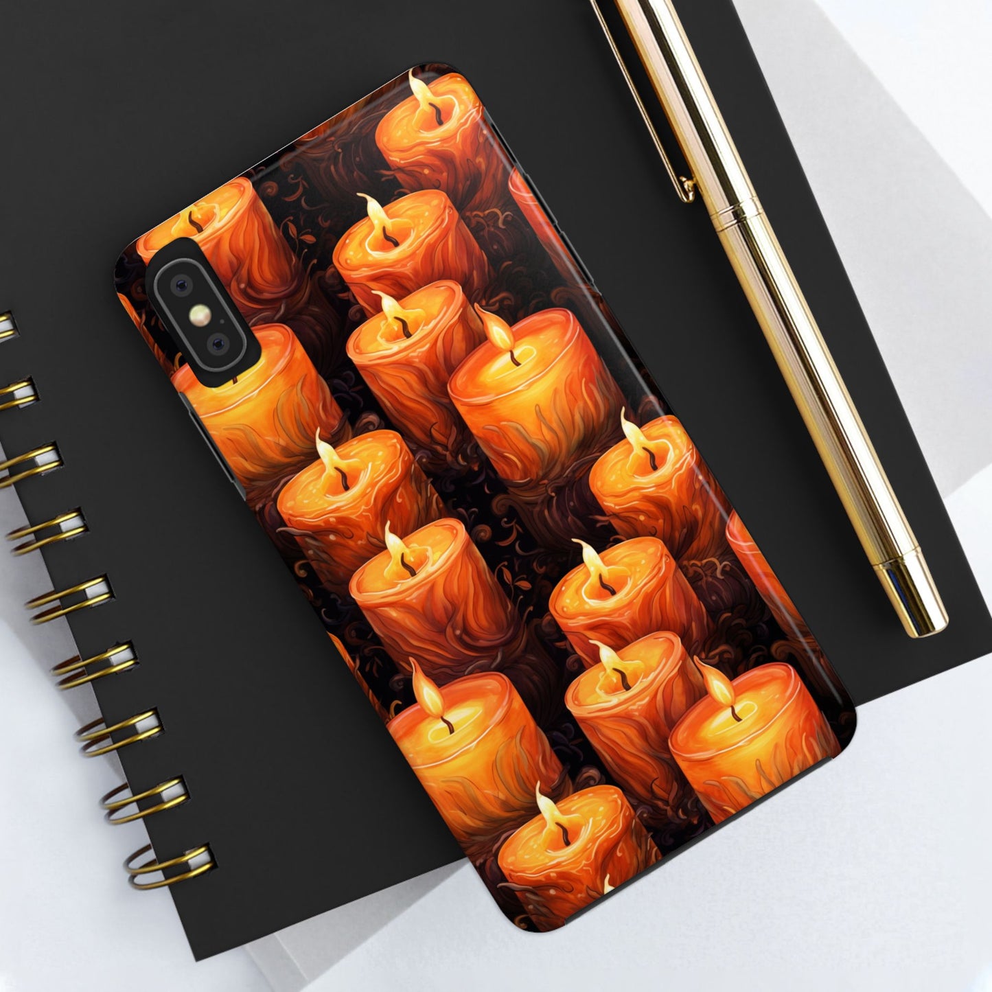 Halloween Candles Tough Phone Cases