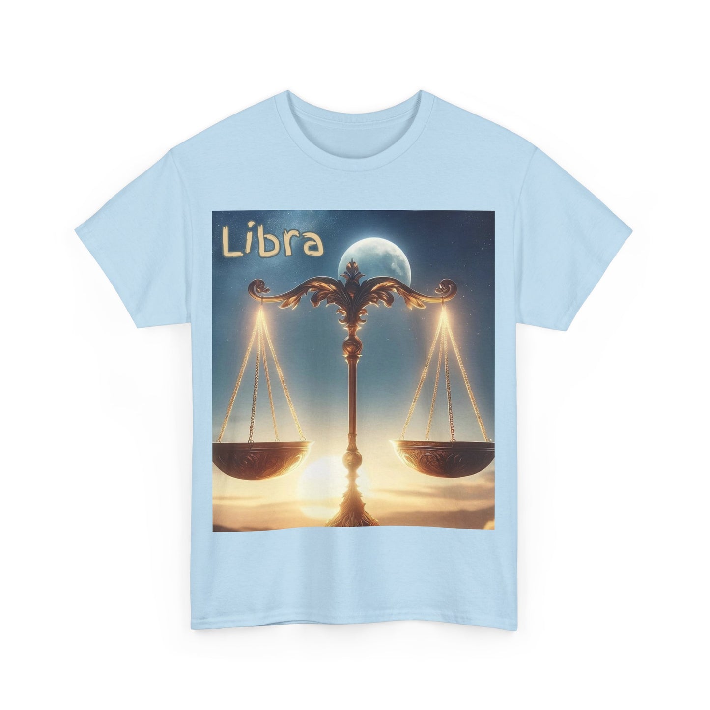 Libra Unisex Heavy Cotton Tee