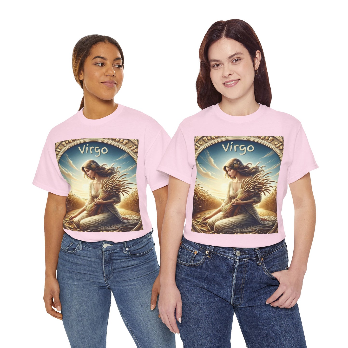 Virgo Unisex Heavy Cotton Tee