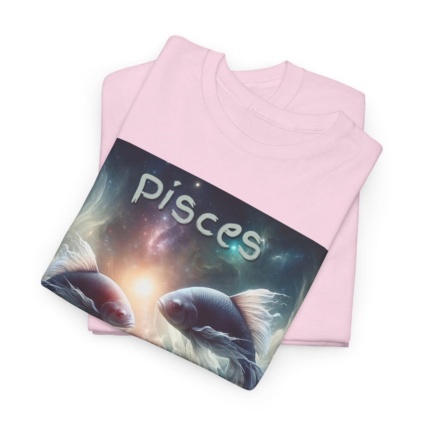 Pisces Unisex Heavy Cotton Tee