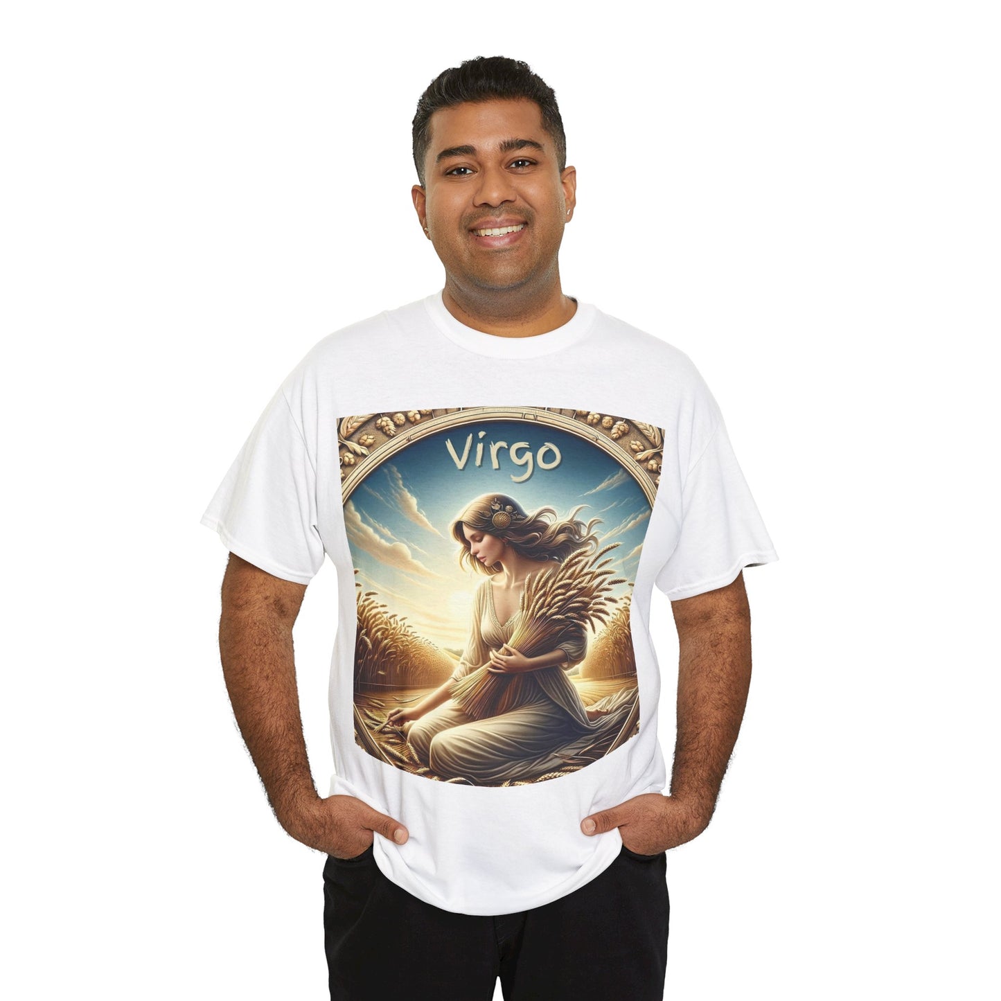 Virgo Unisex Heavy Cotton Tee