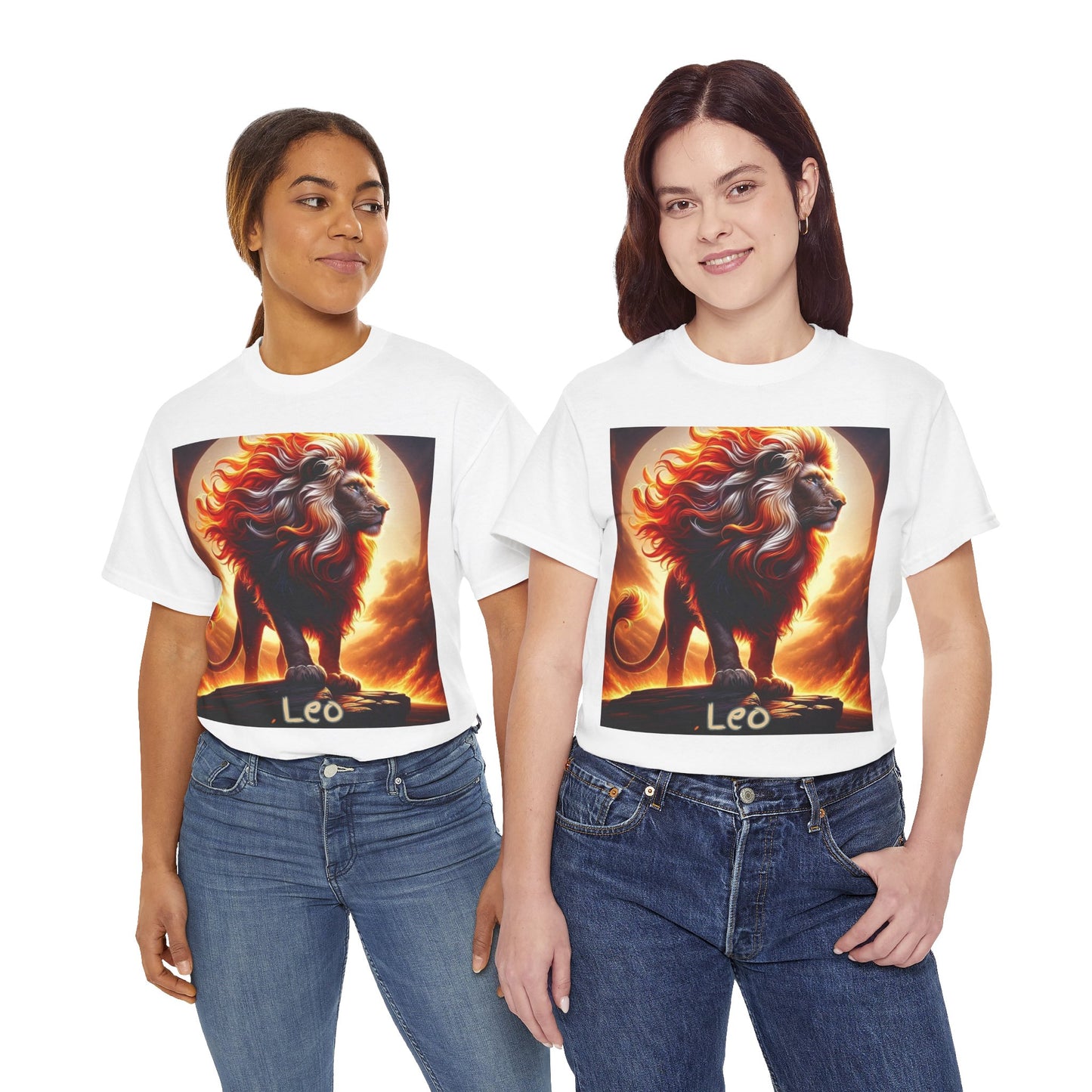 Leo Unisex Heavy Cotton Tee