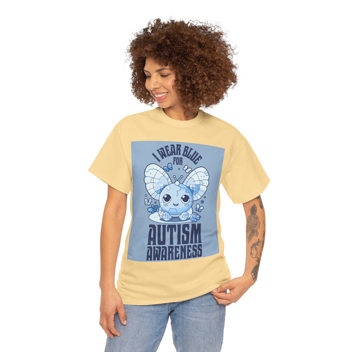 Autism Awareness Unisex Heavy Cotton Tee