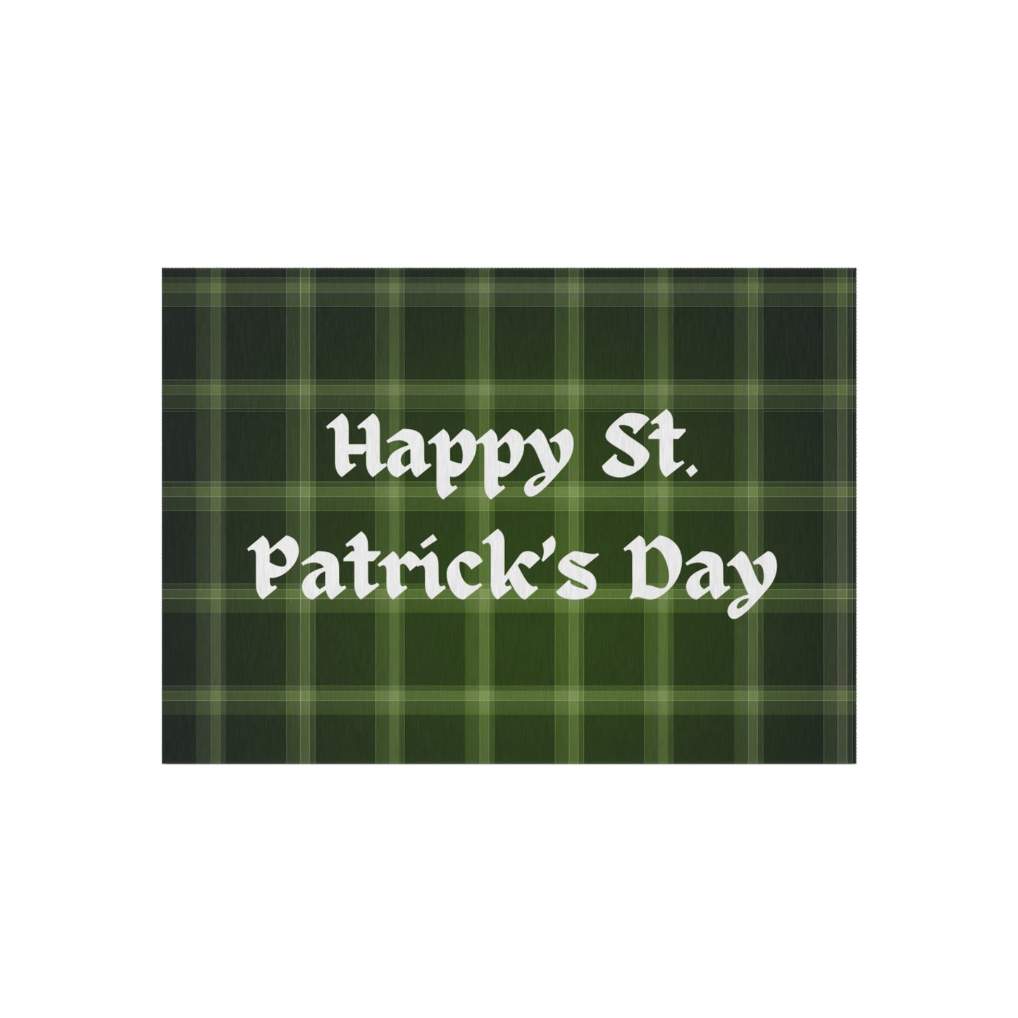 St. Patrick's Day Outdoor Rug - Happy Celebration Decor