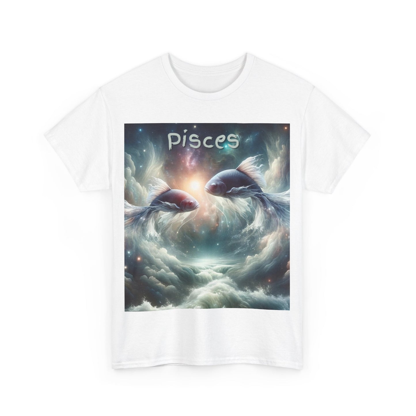 Pisces Unisex Heavy Cotton Tee