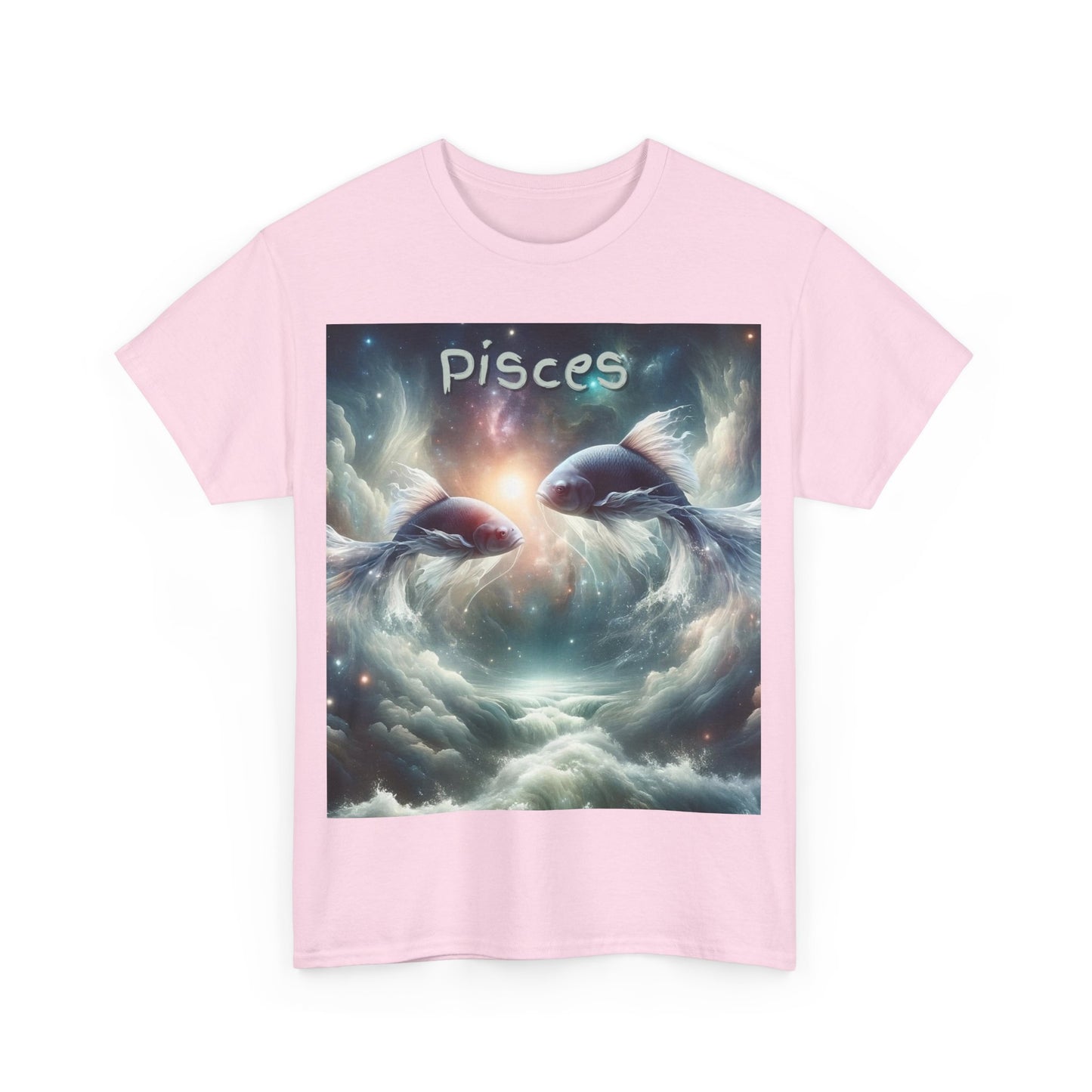 Pisces Unisex Heavy Cotton Tee
